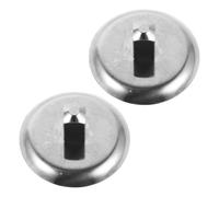 Gadpiparty 2pcs Metal Blender Coupling Kit with Foursquare Design Juicer Replacement Parts Drive Shaft Coupler for Efficient Power Transmission in Home Kitchen Blenders