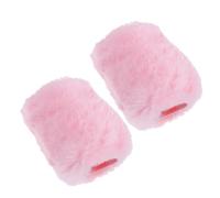 Gadpiparty 2pcs Microphone Protector Windproof Plush Covers Compatible for Sennheiser Mk4 and Mk8 with Artificial Wool Material Suitable for Conference Rooms and Stage Performance