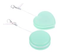 Gadpiparty 2pcs Multi-purpose Lens Wipes for Eyeglasses and Camera Lenses, Green Cleaning Cloths Made from Pp and Silicone, for Removing Smudges on Phone and Electronic Screens Random Color