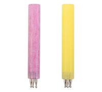 Gadpiparty 2pcs Nail Art Flower Dotting Pen with Plastic and Metal Material, Designed to Manicure Efficiency and Reduce Hand Fatigue, for Home and Studio Use by Salon Artists and Beginners