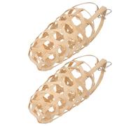 Gadpiparty 2pcs Pet Parrot Foraging Basket Birds Chewing Basket Funny Toy for Parrot Feeding at Home Cage