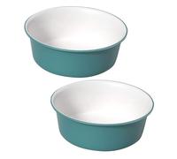 Gadpiparty 2pcs Plastic Basin Foot Soaking Washbasin Bathroom Home Use Washing Basin Kitchen Clothes Hand Wash Tub