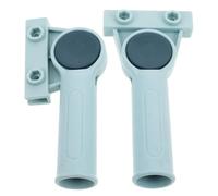 Gadpiparty 2pcs Plastic Mop Handle Clamp Replacement for Floor Squeegee and Mop Lightweight for Easy Replacement in Household Floor Cleaning Scenarios