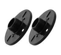 Gadpiparty 2pcs Plastic Tweeter Horn Adapter with 100mm External Thread | Black Plastic Build, Secure Coupling for Stage Setups, Speaker Cabinets, Car Audio Use