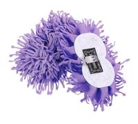 Gadpiparty 2pcs Purple Satin Detachable Shoe Clips with Handmade 3d Floral Design, Elegant High Heels Accessories to Revitalize Old Shoes for Parties and Weddings