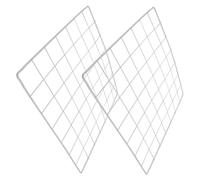 Gadpiparty 2pcs Refrigerator Divider Metal Wire Shelf Organizers Chest Freezer Partition Board for Flexible Food Separation and Odor Protection