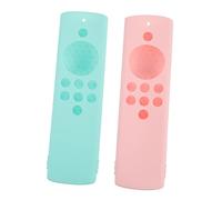 Gadpiparty 2pcs Remote Control Protective Storage Silicone Case for Controller Shell Practical Tool for Remote-control Unit Protection and Storage Compatible Fire Remote Control and