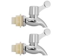 Gadpiparty 2pcs Replacement Water Cooler Spigot for Beverage Dispenser Flow Plastic Drink Tap for Milk Tea Juice Wine Buckets Faucet for Home Party Bar Use