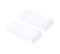 Gadpiparty 2Pcs Self Adhesive Under Table Drawer Pen Storage Box Invisible Pull Out Stationery Organizer for Desk Durable Abs Material Container for Office Classroom Home Use
