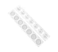 Gadpiparty 2pcs Silicone Epoxy Casting Molds for DIY Pendant Craft Making Flexible Durable Jewelry Resin Molds Eco Friendly Non Tear Silicone for Handmade Accessories
