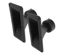 Gadpiparty 2pcs Stage Horn Tweeters Rectangular Piezoelectric Speaker Accessories for Car Home Audio Stable High Frequency Output Reliable Stereo Sound for Concerts and Parties