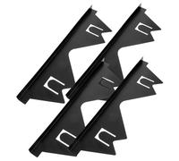 Gadpiparty 2pcs Stove Countertop Gap Covers Oven Gap Covers Counter Stove Filler Easy to Clean Stainless Steel