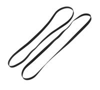 Gadpiparty 2pcs Turntable Belt Rubber Replacement Drive Belts for Cassette Tape Recorder Player Repair Kit