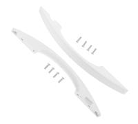 Gadpiparty 2pcs Universal Refrigerator Door Handle Replacement - Heavy Duty Plastic Freezer Handle with 180/280mm Hole Distance, Commercial Fridge and Chest Freezer Grip for Kitchen Appliance