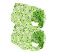 Gadpiparty 2pcs Washable Small Animal Diaper Pet Diapers for Squirrel and Rabbit Replaceable Tiny Pets Potty Underwear Soft Absorbent Flower Pattern