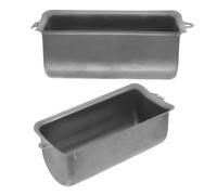 Gadpiparty 2pcs Waterproof Capacitor Insulating Enclosure for Air Compressor Accessories, Steel Protective Cover Minimizing Equipment Failure, Noise Reducing Case Suitable for Appliances