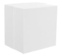 Gadpiparty 2pcs White Craft Foam Blocks Smooth Surface Finish, Square Foam Cubes for Versatile DIY Projects, Sculpting, Modeling, and Arts Crafting by Artists and DIY Enthusiasts
