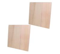 Gadpiparty 2pcs Wooden Plank Shelf Boards for Cabinet and DIY Projects Rectangular Wood Boards with 0.47 Inch Thickness Ready for Installation