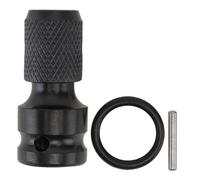 Gadpiparty 2Sets Quick Release Steel Drill Chuck Conversion Kit Adapter for Electric Wrenches Lightweight Practical