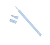 Gadpiparty 3 Pcs Silicone Case Pencil Protective Cap Nib Cover Anti-lost Anti-scroll round Design Sky Blue for Stylus Pen