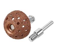 Gadpiparty 3 Pcs Tungsten Steel Bowlshaped Tire Buffer Wheel Kit for Tire Repair and Metal Surface Grinding, Multifunctional Tool Quickly Repairs Wear for Professional and Personal