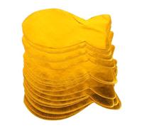 Gadpiparty 3 Sets Pet Memorial Foil Fish Shaped Heavenly Offering Paper Yellow Foil Sacrificial Supplies for Cat Dog Funeral Remembrance Ritual Ceremony