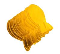 Gadpiparty 3 Sets Yellow Fish Shaped Pet Memorial Paper Handmade Foil Traditional Sacrificial Offering for Cats Dogs Tribute in Funeral Ceremonies