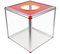 Gadpiparty 30cm Clear Acrylic Office Storage Box - Versatile Ballot, Raffle, Donation & Suggestion Box for Voting, Fundraising, Events & Charity