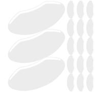 Gadpiparty 30pcs Barber Shower Shield Hairdressing Face Mask 9.8x5.9in Waterproof Protect Face Protect Eyes Pvc for Hair Salon Professional Hair Styling