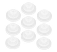 Gadpiparty 30pcs Clear Earring Back Pads for Studs and Nose Studs Soft Flying Saucer Discs to Comfortable Stabilizers to Prevent Skin Embedding and Support Droopy Ears Safe Piercing