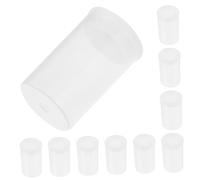 Gadpiparty 30pcs Plastic Film Canisters with Lids, Small Reel Holders for Film Camera Storage and Fishing Bait, Wide Mouth Containers for Photography Accessories and Outdoor Use