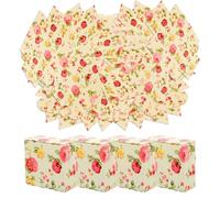 Gadpiparty 30pcs Square Paper Gift Boxes, Kraft Packaging Boxes for Handmade Soap, Candy and Cosmetics, Simple Paper Containers for Valentine’s Day and Holiday Wrapping