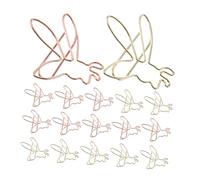 Gadpiparty 36pcs Bee Paper Clips Metal Bookmark Clips for Office and Invitation Card Sorting Vivid Fade Resistant Colors Secure Grip for School and Home Organization