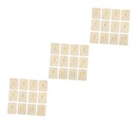 Gadpiparty 36pcs Cards Wooden Monthly Commemorative Photo Props for Boy Girl Growth Tracking Unique Designs for Photography