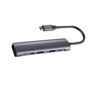 Gadpiparty 3pcs 5 Multi Port Usb Charger Hub Usb c Docking in 1 Hub for Laptop Computer