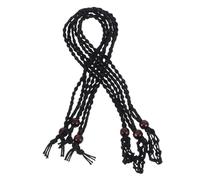 Gadpiparty 3pcs Adjustable Braided Necklace Cord Crystal Pendant Holder for Women Empty Stone Cage Diy Jewelry Making Accessories