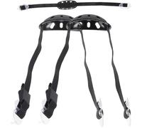 Gadpiparty 3Pcs Black Helmet Chin Strap Safety Hard Hat Y-Type Chin Protective Strap with Reinforced Buckle for Construction and Industrial Head Protection Accessories