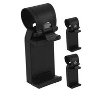 Gadpiparty 3pcs Car Phone Holder Steering Wheel Mount Portable Plastic Cell Phone Clamp Easy Installation for Home and Office Use