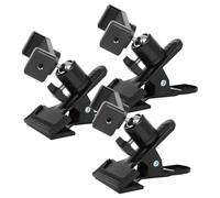 Gadpiparty 3pcs Guitar Phone Holder Mount Rotatable Guitar Head Clip and Secure Grip, Metal and Plastic Construction, Foldable and Telescopic Structure, for Teaching Videos and Studio Use