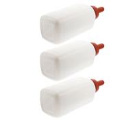 Gadpiparty 3pcs L Calf Nursing Bottle with Vertical Handheld Mixing Design, Large Capacity Livestock Milk Feeder for Cow and Goat, for Farm and Cattle Breeding Use