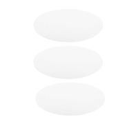 Gadpiparty 3pcs Lamp Shade Light Diffuser Round Acrylic Panels 6.5" Diameter 1mm Thick White Sheets Enhancing Room Ambiance for Pendant and Ceiling Lights