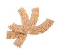 Gadpiparty 3PCS Miniature Artificial Thatch Roofing DIY Tiny Straw Roofs for Micro Landscape Models Easy to Assemble Synthetic Thatch Grass for Rustic Village and Fairy Garden Architecture