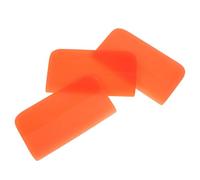 Gadpiparty 3pcs Orange Tpu Squeegee for Window Tint and Car Film Application, Soft Vinyl Wrap Tool for Tight Bonding and Protecting Car's Original Finish, for Auto Beauty Shops and Vehicle