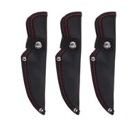 Gadpiparty 3pcs Oxford Cloth Knife Sheath - Snap Button Protectors Portable Knife Safety Cover Protector for Home Camping Travel 18.1x4.5cm/7x1.8