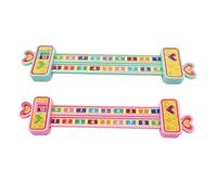 Gadpiparty 3PCS Pink Additive Slide Rulers for Early Educational Math Training Numbers Matching Learning Aids for School and Home Use Flexible Non-deformable Design