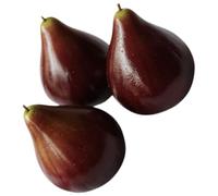 Gadpiparty 3pcs Realistic Artificial Fig Models for Fruit Kitchen Decor and Table Decorations Lifelike Fruit Shop Display Props for Home Market Wedding and Educational Use Random Color