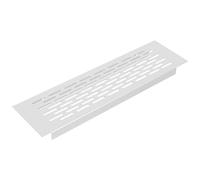 Gadpiparty 3pcs Rectangle Air Vent Mesh Hole for Wardrobe and Cabinet Durable Ventilation Grille for Optimal Airflow Fine Workmanship Silver Design