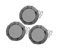 Gadpiparty 3Pcs Reusable Black Mesh Rain Bucket Cover with Drawstring Protective Netting for Outdoor Water Barrels Keeps Leaves Debris and Insects Out Easy to Install for Garden and Rainwater