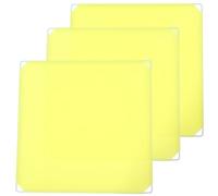 Gadpiparty 3pcs Reusable Cat Litter Box Splash Guards Plastic Pee Shield Protector for Large Litter Pan with Secure Black Clips Kitten Toilet Guards for Privacy and Splash Control