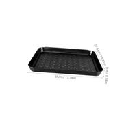 Gadpiparty 3pcs Shoe Tray with Raised Edges for Entryway and Car Boot Multi Purpose Water Collection Tray for Indoor Plants Wet Shoes Pet Feeding Easy to Clean